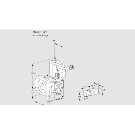Honeywell Kromschroder VAS240/-F/NK KS88032155