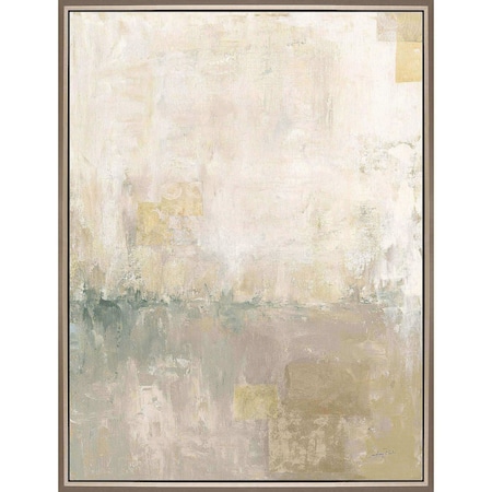 Homeroots Morning Light II Silver Floater Frame Print Wall Art 525644