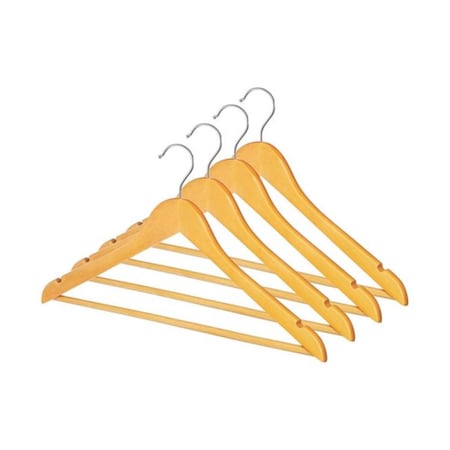 Whitmor 6026-715-4 Suit Hanger, 4PK 5668298
