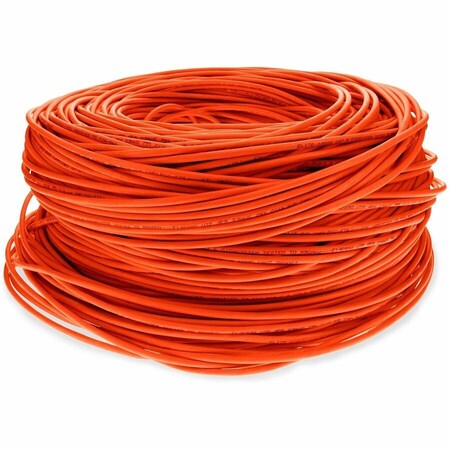 Add-On 1000FT NON-TERMINATED CAT6 BOOTED, SNAGLESS ORANGE UTP COPPER PVC BULK CAB ADD-CAT6BULK1K-OE