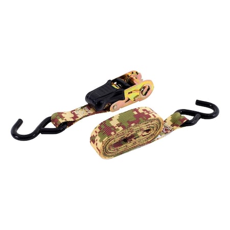 Keeper 12 ft. x 500 lbs Tie Down Strap, Desert Camo 8869810