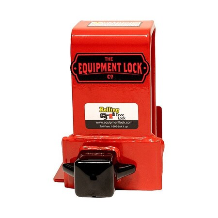 Equipment Lock Company Lock, Hardened Steel, 3" Overall H RDLock-KA