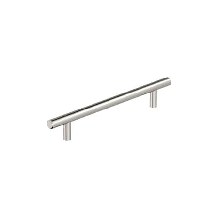 Amerock Bar Pulls 6-5/16 inch 160mm Center-to-Center Polished Nickel Cabinet Pull BP40520PN