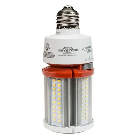 Keystone LED HID Replacement Lamp, Power Select 12/9/6W, E26 Base, 4000K, 120-277V Input, DirectDrive KT-LED12PSHID-E26-840-D /G4