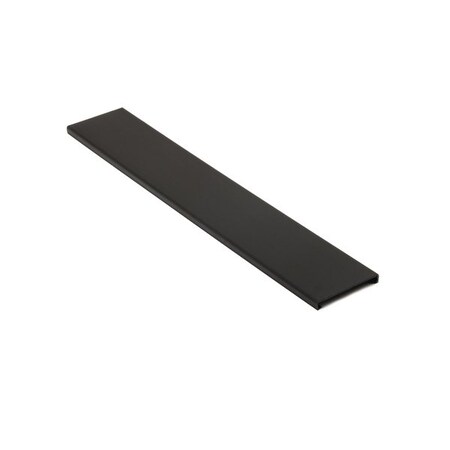 Hellerman Tyton Wiring Duct Cover for 2" Duct, 6 ft Sections, PVC, Black, 120ft/ctn, 120PK 181-92001