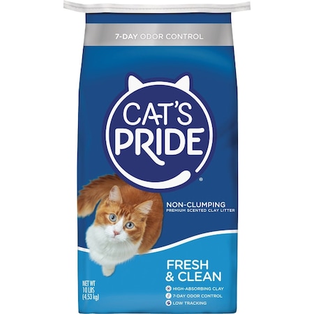 Cats Pride 10 Lb. Fresh & Clean Non-Clumping Cat Litter C48513