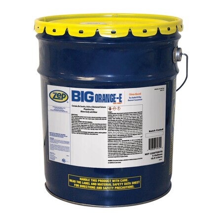 Zep Degreaser, 5 Gal Drum, Liquid, Orange 139735