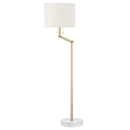 Hudson Valley Lighting Mark D. Sikes X Essex 2 Light Floor Lamp 16 In. Aged Brass MDSL151-AGB