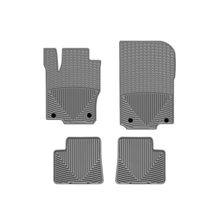 Weathertech Grey, Front and Rear All Weather Floor Mats W257GR-W110GR