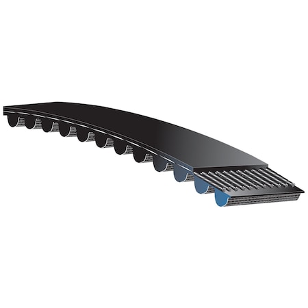 Gates Curvilinear Timing Belt, 71 Teeth, Neoprene, 213 mm Wide, 3 mm Pitch, 213-3M-06 213-3M-06