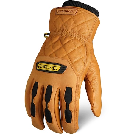Ironclad Performance Wear Leather Drivers Gloves, Cut Level A1 , 3XL 1 PR RWDi-07-XXXL