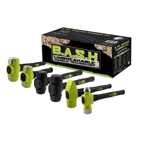 Wilton B.A.S.H 6-PC Master Hammer Kit,  WL9-11109