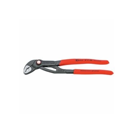Knipex Cobra QuickSet Water Pump Pliers, 10 in, Box Joint, 25 Adj. 414-8721250