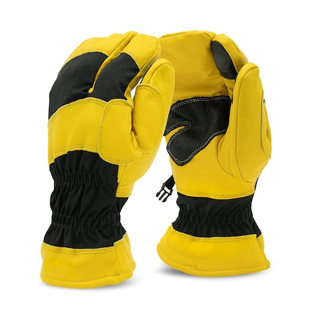 Firm Touch Yellow Goatskin, Pile Lined, XL, 12PK 2860Y XL