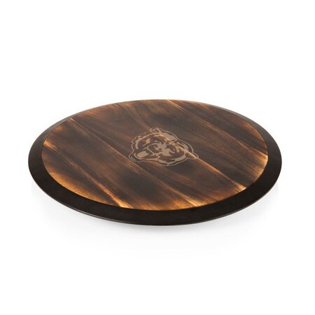 Picnic Time Family Of Brands Chicago Bears - Lazy Susan Serving Tray, (Fire Acacia Wood) 827-18-513-063-2