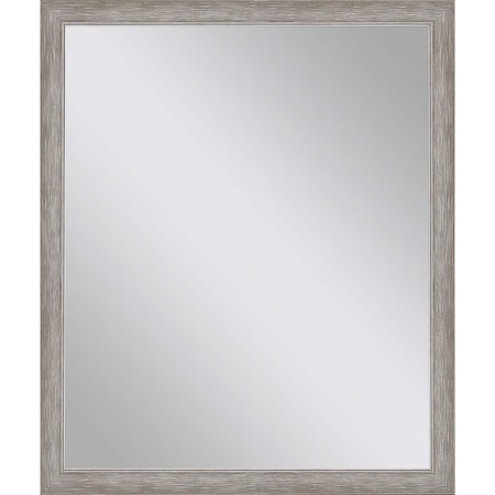 Homeroots 32" Silver Framed Accent Mirror 606772