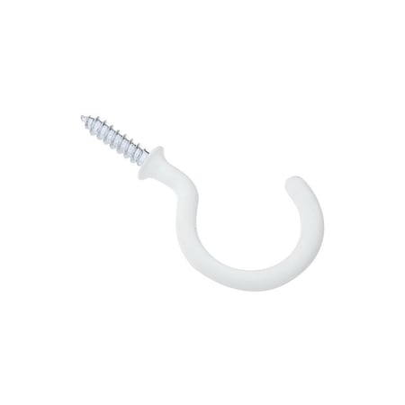 National Hardware Cup Hook, Steel, Vinyl-Coated, 2PK N248-450