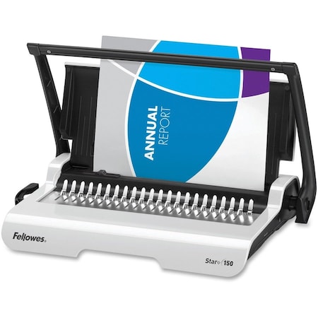 Fellowes Binding Machine, Black/White, Manual 5006501