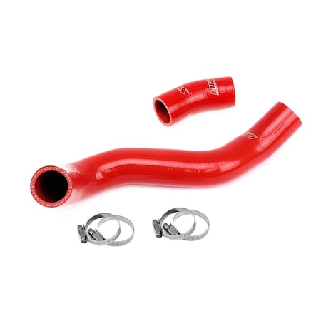 Hps Performance High Temp Reinforced Silicone Radiator Coolant Hose Kit, Red, 57-2063-RED