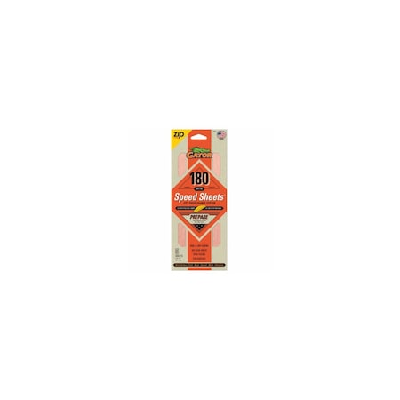 Ali Industries Zip Speed Sandpaper Sheets, 120 Grit, 5-Pk. 7476