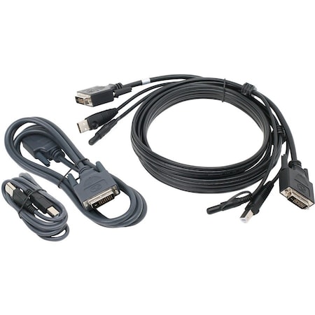 Iogear 10FT USB DUAL DVI KVM CABLE G2L7203UTAA3