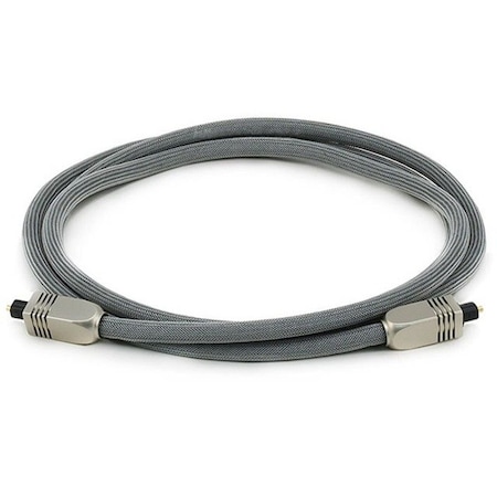 Monoprice 6ft Premium Optical Toslink Cable with Metal Fancy Connector 2764