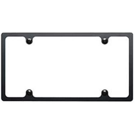 Active Athlete BLK55020 Plain Slim Line License Plate AC3572430