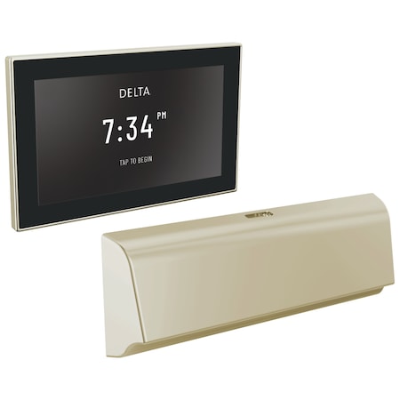 Delta Universal Showering Components Unilateral Digital Steam Package In Lumicoat Polished Nickel 5CB-550L-PN-PR