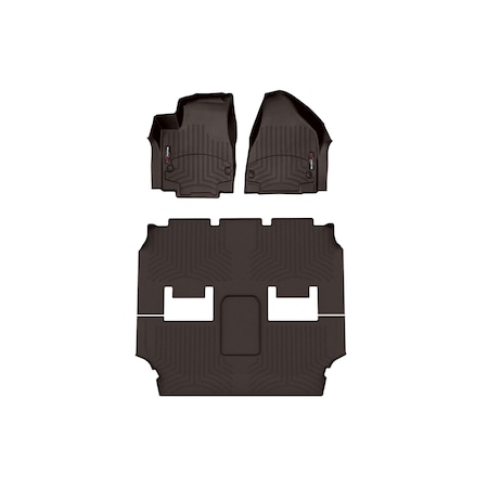 Weathertech Cocoa, Front and Rear Floorliners 4716621-479452