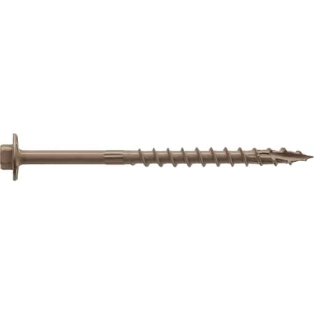 Simpson Strong-Tie Strong-Drive SDWH TIMBER-HEX Screw 0.195'' x 4'' 5/16 Hex DB Coating SDWH19400DB-RP1