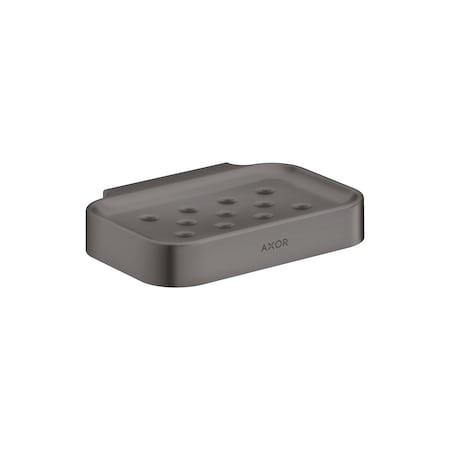 Axor Universal Circular Soap dish in Brushed Black Chrome 42805340
