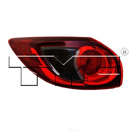 Tyc Capa Certified Tail Light Assembly 11-6470-00-9