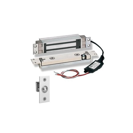 Security Door Controls 2000lbs HiShear Single Door Concealed Electromagnetic Lock 1562-ITC-D