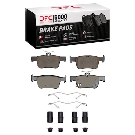 Dfc 5000 Advanced Disc Brake Pad Set,  1552-2102-01