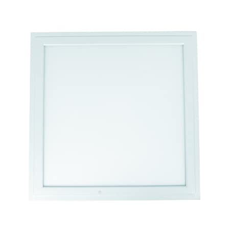 Gt-Lite 1'x1' Square 1320 Lumen LED Flat Panel, White Trim, Flush Mount, 5 CCT Dimmable, CRI 80, E26 Adapter GT-F11W-4PK