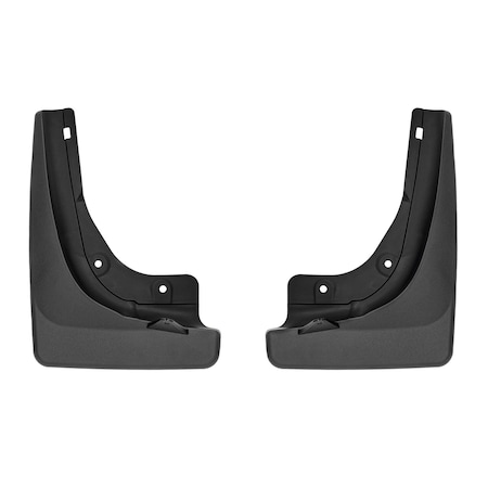 Weathertech Black, No Drill MudFlaps 120181