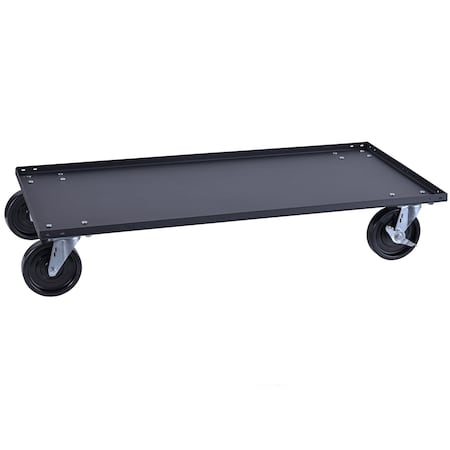 Sandusky Lee Furniture Dolly, Black, 300 lb, Steel FCB4624-09