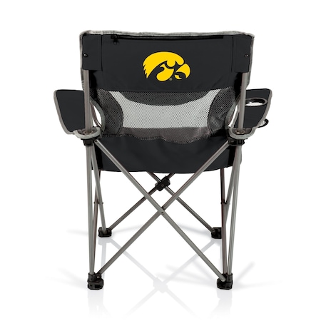 Picnic Time Family Of Brands NCAA Iowa Hawkeyes Campsite Camping Chair 806-00-175-224-0