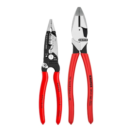 Knipex Electrical Plier Set, 6.375 in L 9K 00 80 148 US
