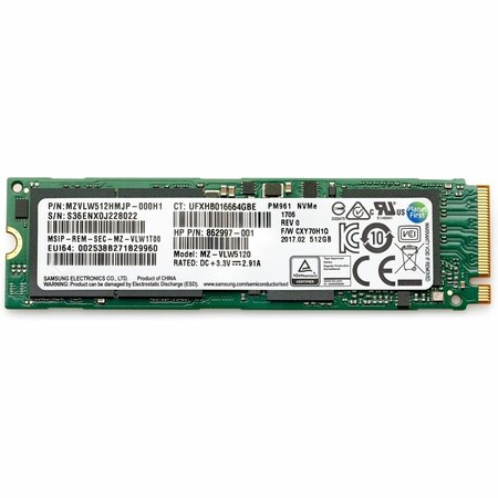 Hp 1TB PCIe NVME TLC SSD 406L7AA