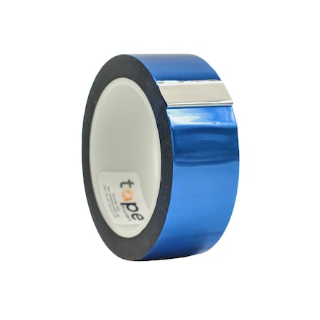 Wod Tape MPFT1 Metalized Polyester Mylar Film Tape Blue: 1.5 in. x 72 yds, 32PK WOD MPFT1-01500-32-72-BLU