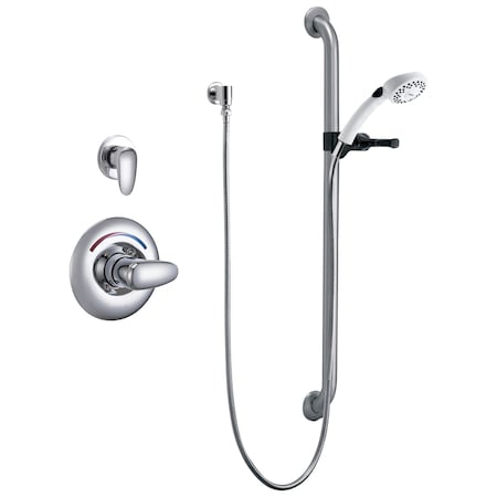 Delta Commercial T13H Universal Trim For T13H In Chrome T13H302-25