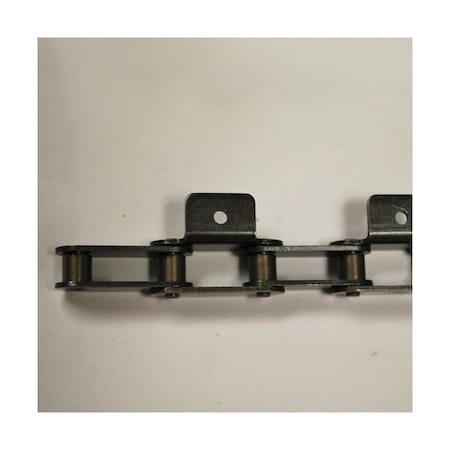 Tsubaki Double Pitch Standard Conveyor chain, 10 ft OAL, 2 P, 5/8 Dia x 5/8 in W Roller C2080HA17LRB