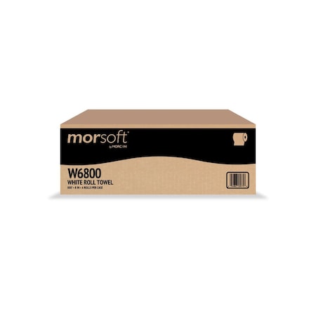 Morcon Universal Hardwound Roll Towel Whit, PK6 W6800