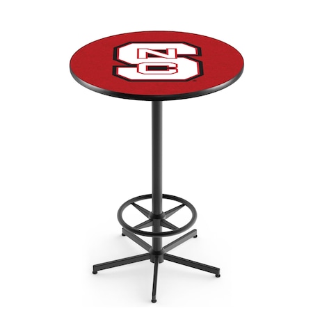 Holland Bar Stool Co 42" Black North Carolina State Pub Table L216B4236NCarSt