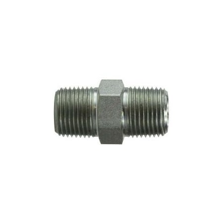 Midland Industries NIPPLE HEX 1/2IN MPT 3/8IN MPT STL 540486