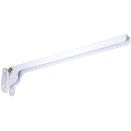 National Hardware V215 Foldable Shelf Bracket, 35 lb, 12 in L, Steel N210-864