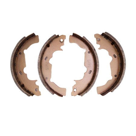 Dfc True Arc Parking Brake Shoes, Drum Brake Shoe Set,  1901-0665-00