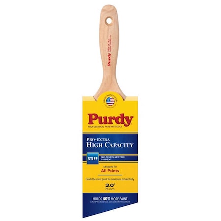 Purdy Pro-Extra High Capacity 3 in. Stiff Angle Paint Brush 145424730