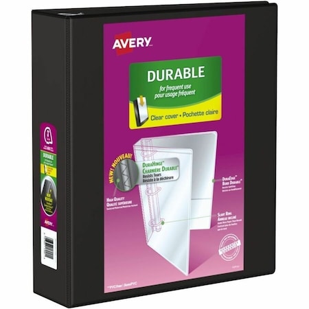 Avery Durable View 3 Ring Binder, 3" Slant Rin 17041